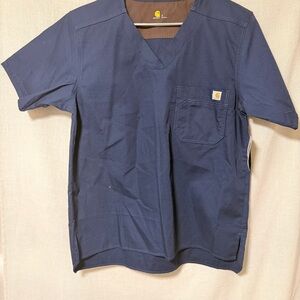 Carhartt Men's Navy Blue Shirt